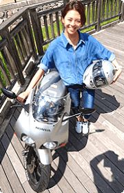原付ツーリングクラブ モナミ イメージモデル 鈴木美沙子 スチールショット 06