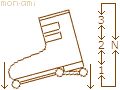 原付ツーリング ロータリーシフト