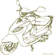 原付ツーリング キムコ・スーナー50